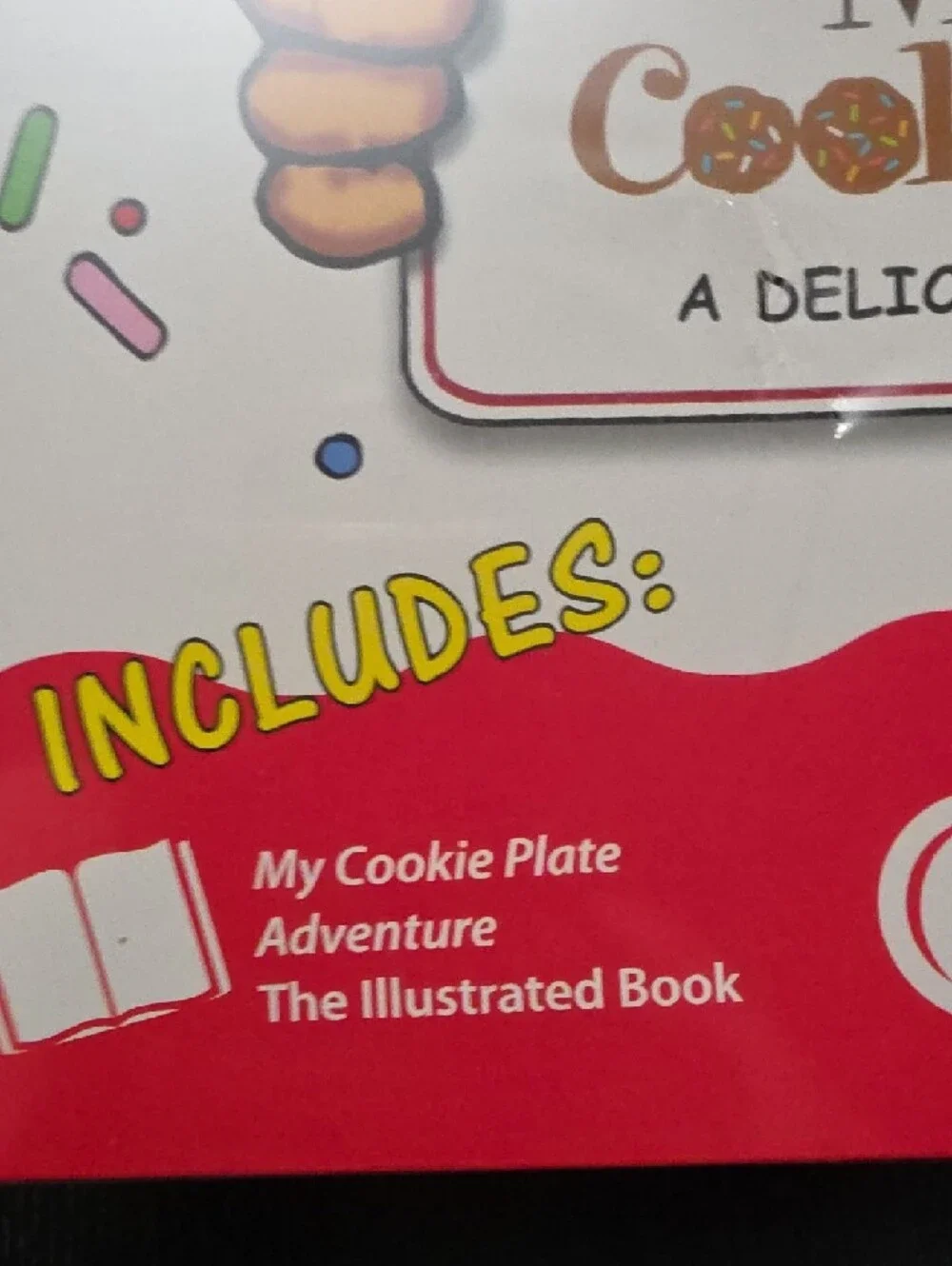 My Cookie Plate traveling tradition set, NEW